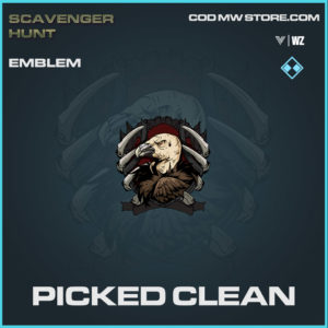 picked clean emblem in Vanguard and Warzone