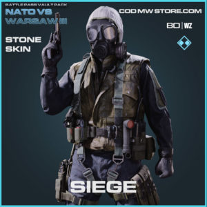 Siege Stone skin in Cold War and Warzone