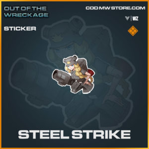 steel strike sticker in Vanguard and Warzone