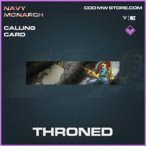 throned calling card in Warzone and Vanguard