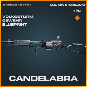 Candelabra blueprint skin in Volkssturmgewehr in Warzone and Vanguard