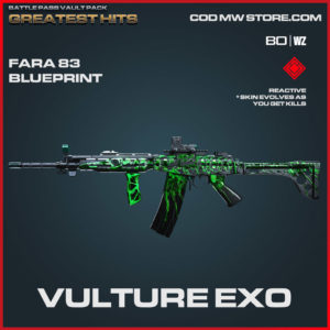Vulture EXO Fara 83 blueprint skin in Warzone and Cold War