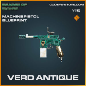 verd antique machine pistol blueprint in Vanguard and Warzone