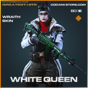 White QUeen wraith skin in Warzone and Cold War
