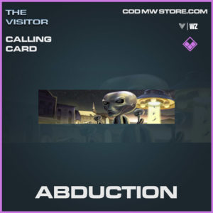 abduction calling card in Warzone and Vanguard
