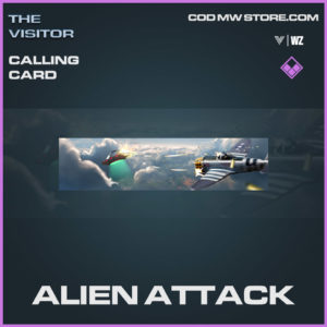 alien attack calling card in Warzone and Vanguard