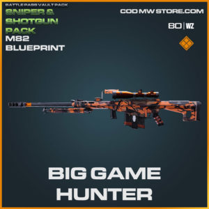 big game hunter m82 blueprint in Warzone and Cold War