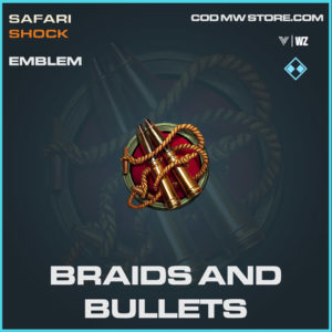 braids and bullets emblem in Warzone and Vanguard