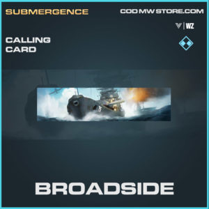 broadside calling card in vanguard and warzone