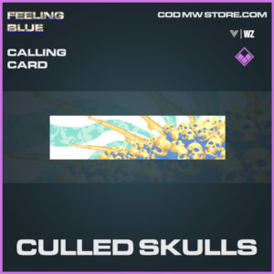 culled skulls calling card in vanguard and warzone