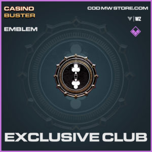 exclusive club emblem in Warzone and Vanguard