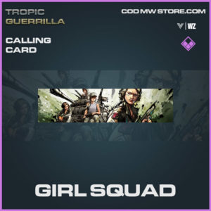 Girl Squad calling card in Vanguard and Warzone