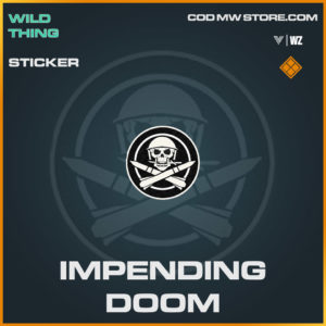 impending doom sticker in vanguard and warzone