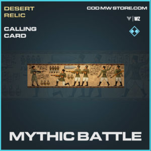 mythic battle calling card in vanguard and warzone
