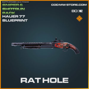 rat hole hauer 77 blueprint in Warzone and Cold War