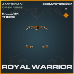 royal warrior killcam theme in Vanguard