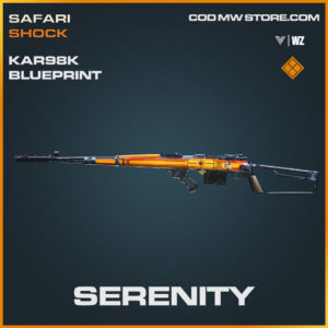 serenity kar98k blueprint in Warzone and Vanguard