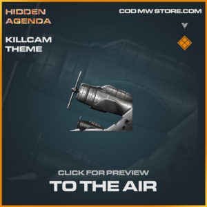 to the air killcam theme in Vanguard