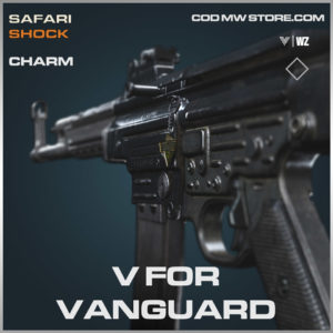 v for vanguard charm in Warzone and Vanguard