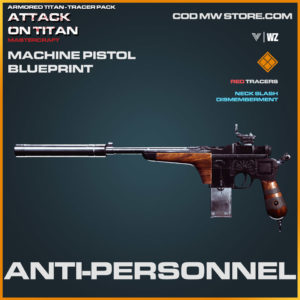 Anti-Personnel Machine-Pistol blueprint skin in Warzone and Vanguard
