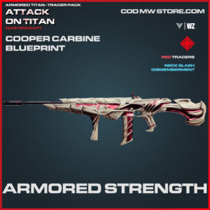 Armored Strength Cooper Carbine blueprint skin in Warzone and Vanguard