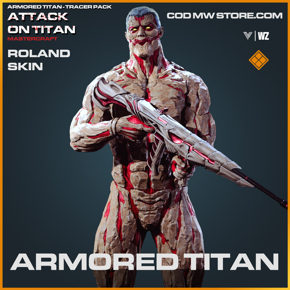 strimmel træt Alligevel Attack on Titan Armored Titan - Tracer Pack Mastercraft - Warzone Bundle