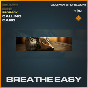 breathe easy calling card in Warzone and Vanguard