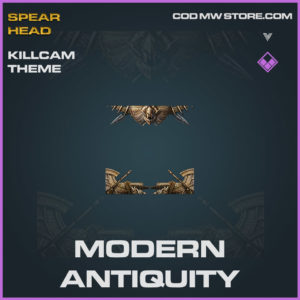 Modern Antiquity killcam theme in Vanguard