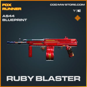 Ruby Blaster AS44 skin blueprint in Warzone and Vanguard