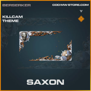 Saxon Killcam theme in Warzone and Vanguard