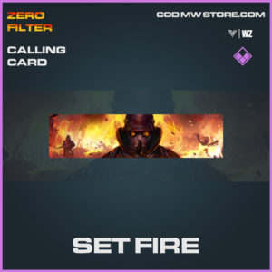 Set Fire calling card in Warzone and Vanguard