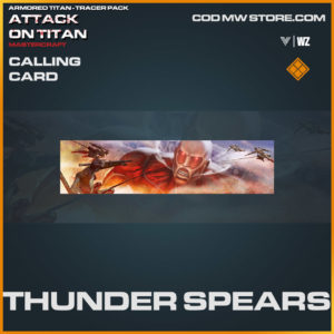 Thunder Spears calling card in Warzone and Vanguard