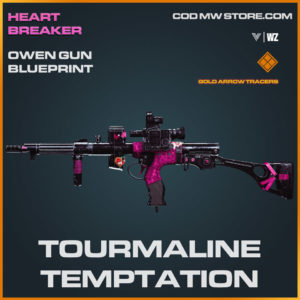 Tourmaline temptation owen gun blueprint skin in Warzone and Vanguard