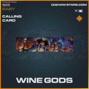 wine gods calling card in Warzone and Vanguard