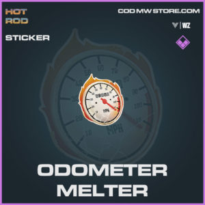odometer melter sticker in Warzone and Vanguard