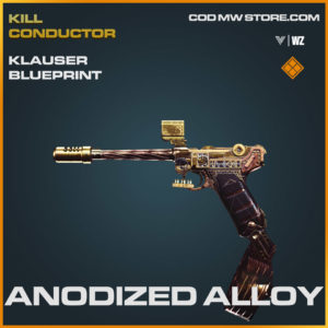 Anodized Alloy Klauser blueprint skin in Warzone and Vanguard