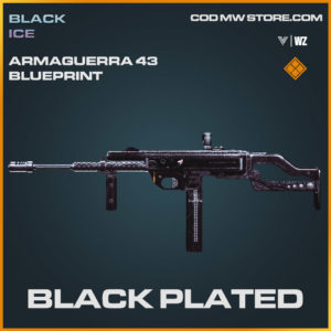 Black Plated Armaguerra 43 blueprint skin in Warzone and Vanguard