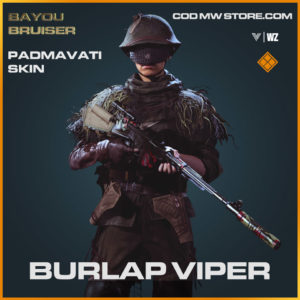 Burlap Viper Padmavati skin in Warzone and Vanguard