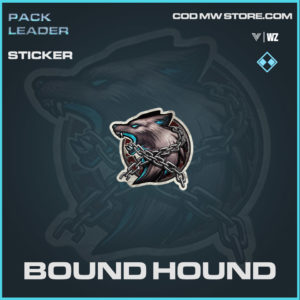 bound hound sticker in Vanguard and Warzone