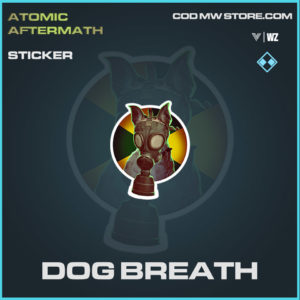 Dog Breath sticker in Warzone and Vanguard