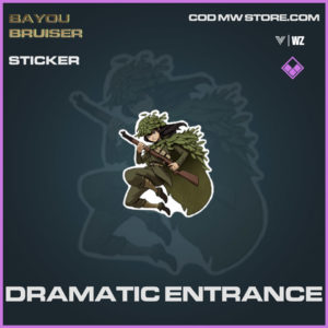 Dramatic Entrance sticker in Warzone and Vanguard
