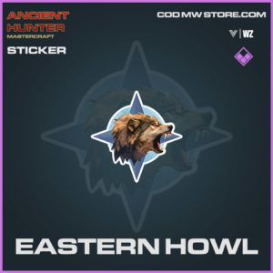 Eastern Howl sticker in Warzone and Vanguard