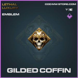 Gilded Coffin emblem in Warzone and Vanguard