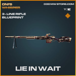 lie in wait 3-line rifle blueprint in Vanguard and Warzone