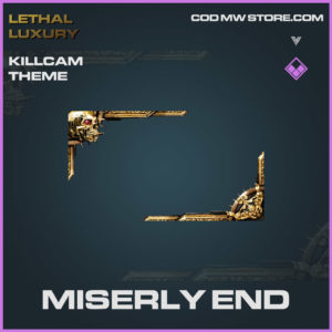 Miserly End Killcam theme in Warzone and Vanguard