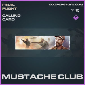mustache club emblem in Vanguard and Warzone