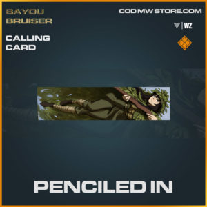 Penciled IN calling card in Warzone and Vanguard