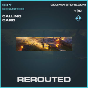 Rerouted calling card in Warzone and Vanguard