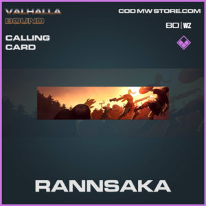 rannsaka calling card in Black Ops Cold War and Warzone