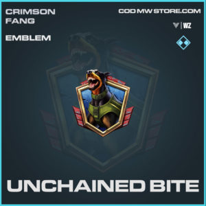Unchaine bite emblem in warzone and vanguard